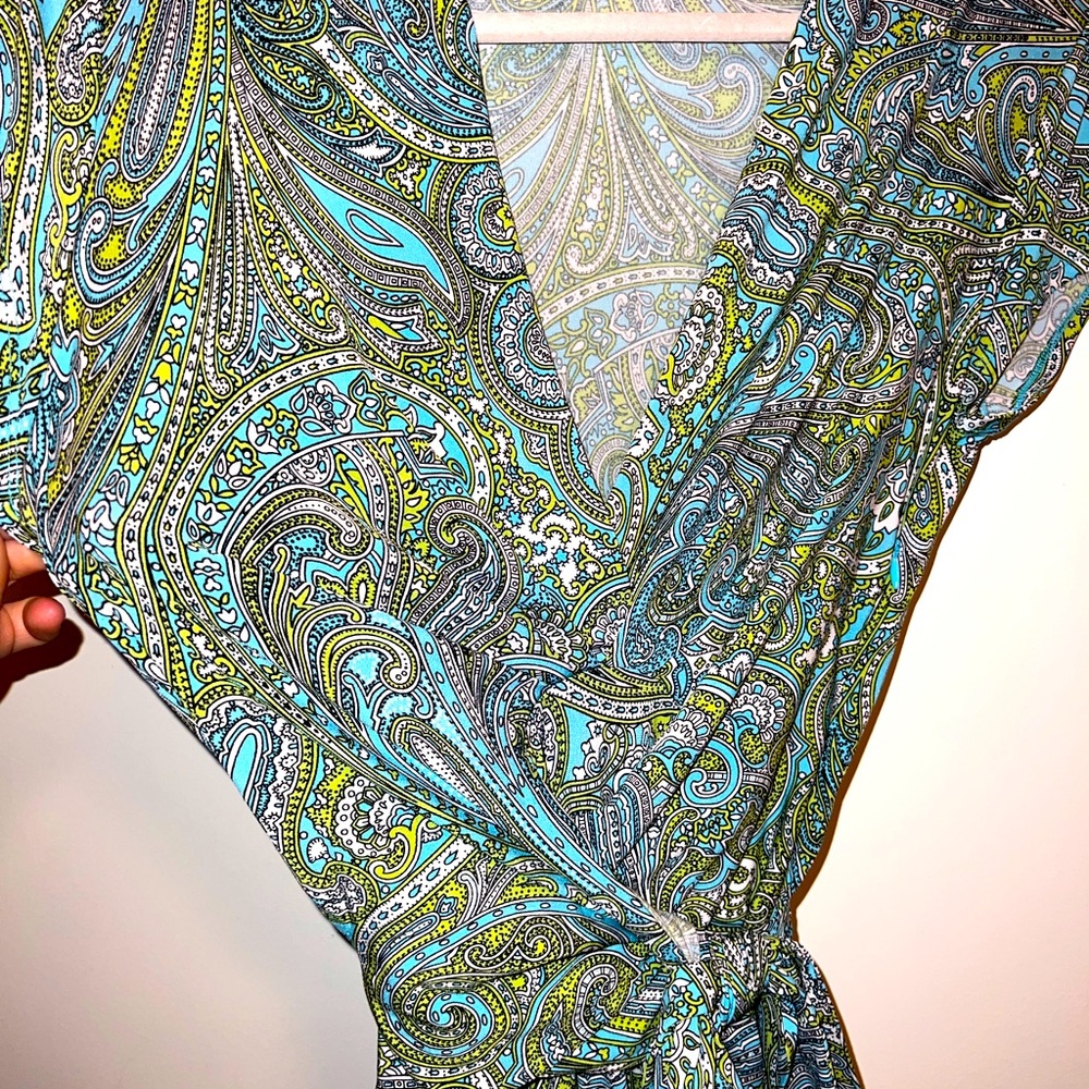 Michael Kors long and bright stretchy dress